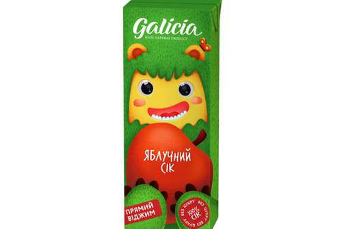 Сік Galicia яблучний 0,2л