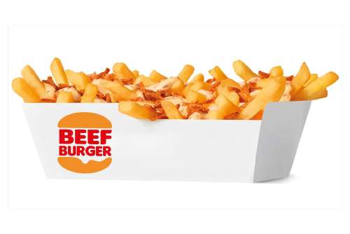 КАРТОПЛЯ ФРІ ЗІ СМАЖЕНОЮ ЦИБУЛЕЮ