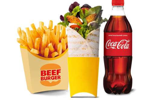 РОЛ З КУРКОЮ МЕНЮ